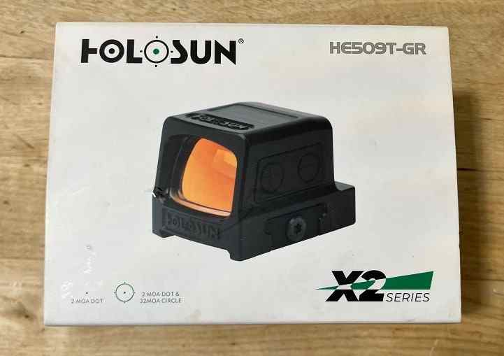 Holosun HE509T-GR X2 Reflex Optical Green Dot Sigh