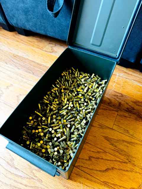 4,500 Mixed .22 lr Rounds in Ammo Can