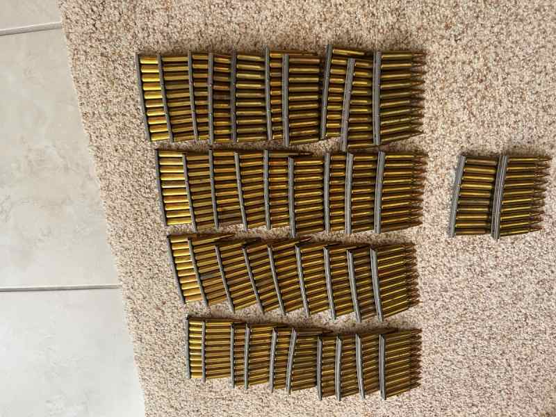 For trade 420 rds ON CLIPS .223 AR ammo