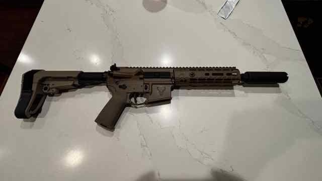 Aero / Stag Pistol 300blk with binary trigger