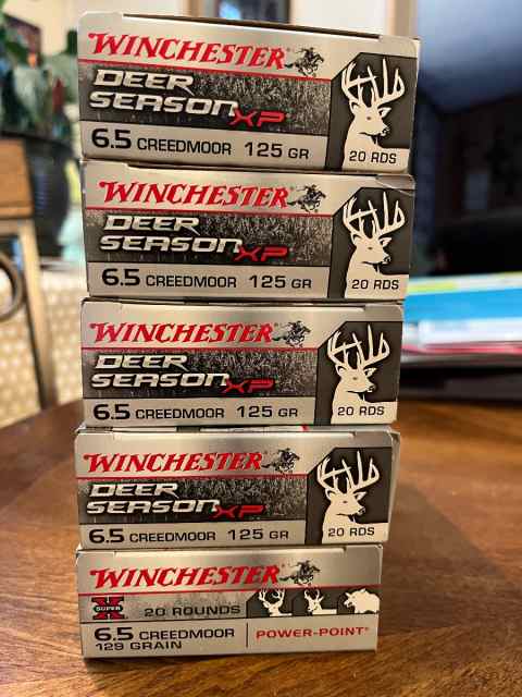 Winchester 6.5 Creedmoor Rounds