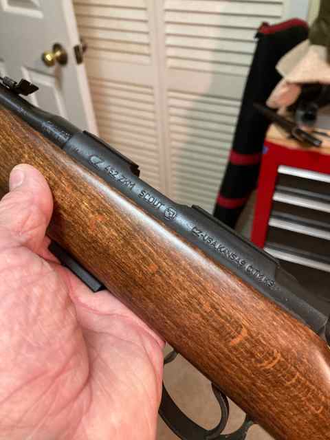 CZ 452 Scout 22lr rifle 