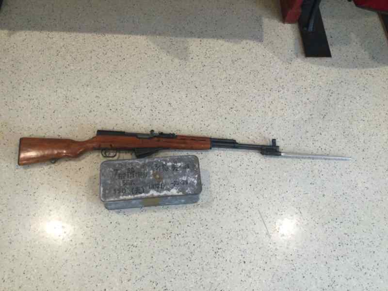 SKS- Chinese, in excellent  shape with bayonet.