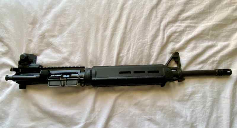 New upper (BCM,spikes,chrome lined barrel