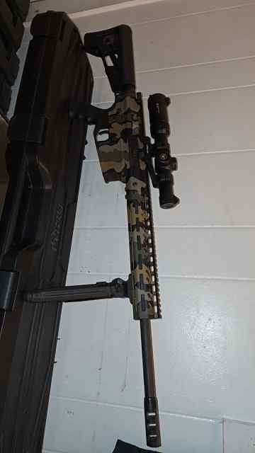 Tactical skeleton ar10 308