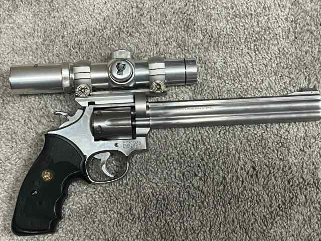 Scoped S&amp;W  617 22lr with 3/8" barrel