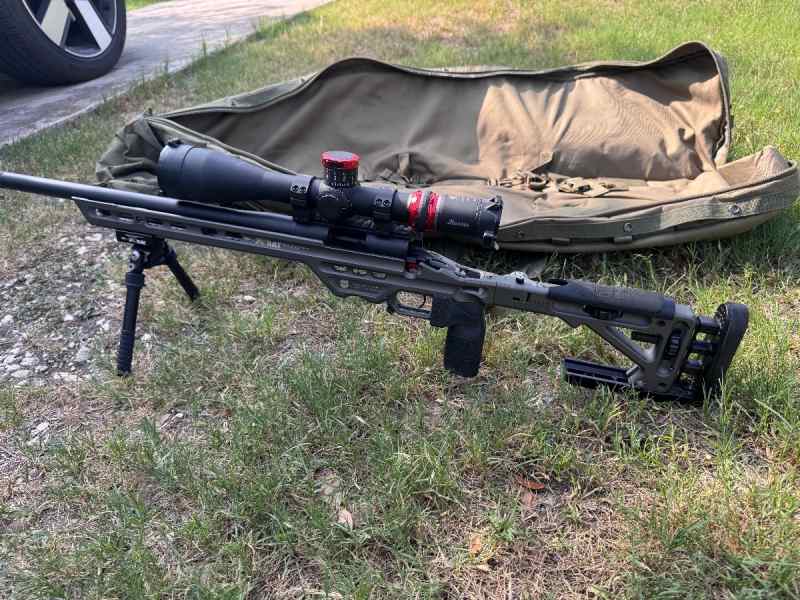 LEFT HAND vudoo v22 22lr rifle 