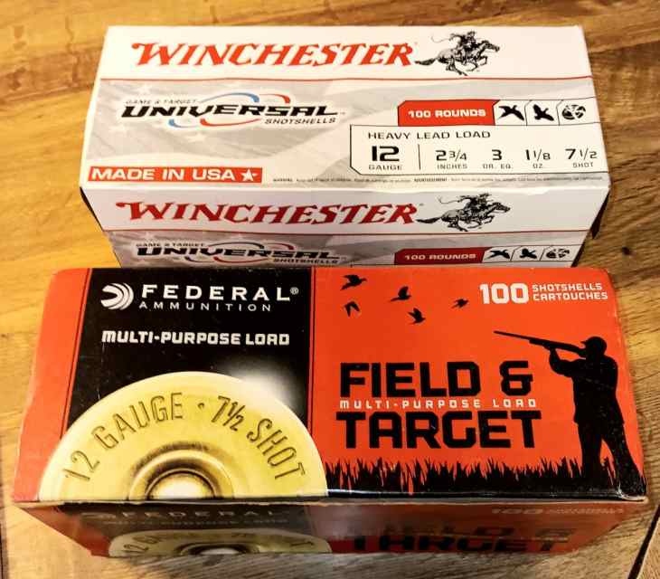 2 Cases 12 gauge 2 3/4 Target $30