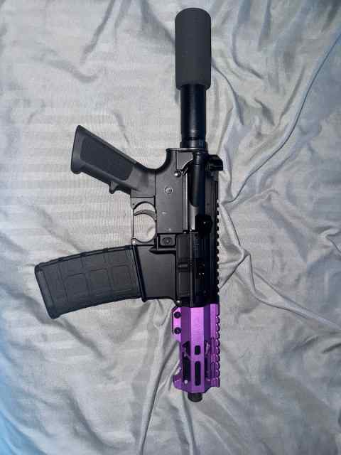 Short barrel ar 4inch FS/FT
