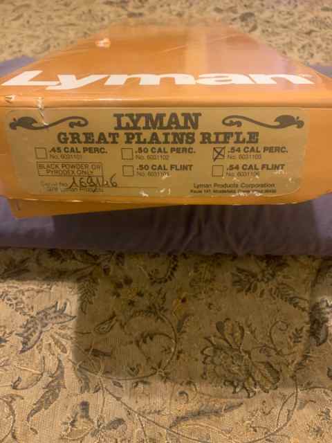 Lyman Great Plains rile 54 caliber