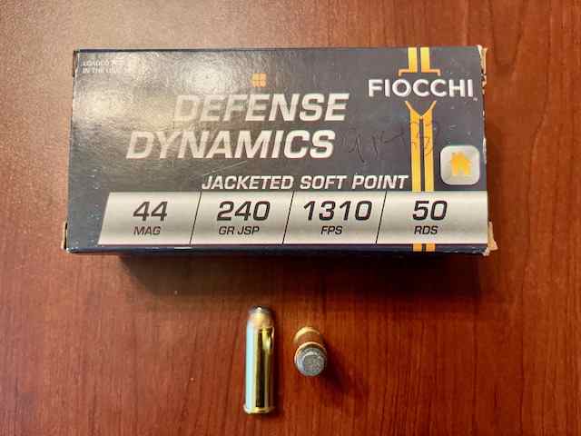 44 Magnum ammo