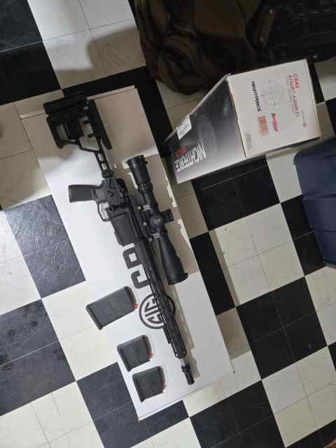 Sig cross 308 / nightforce
