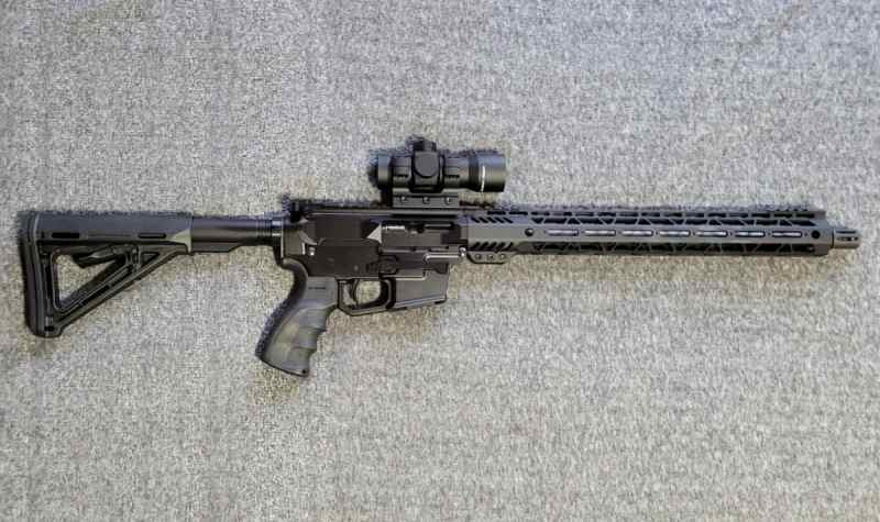 PSA AR9 16&quot; rifle With Leupold Freedom RDS