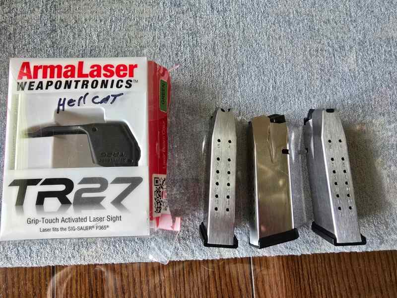 HellCat Magazines, New &amp; LaserMax Green Laser