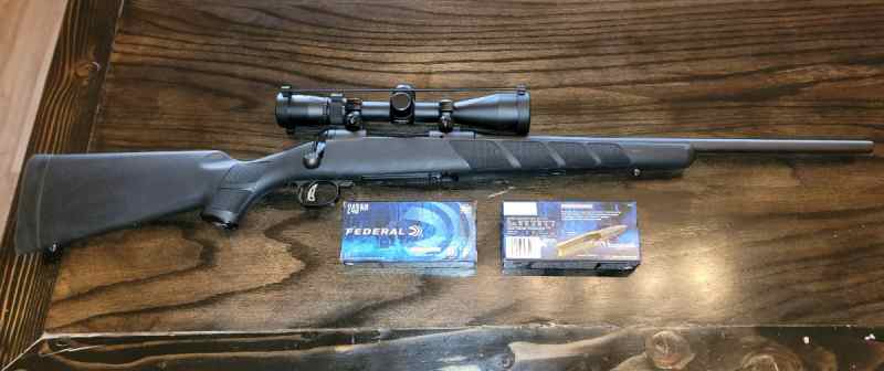 Savage Youth 243 with Scope and Ammo