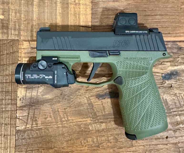 Sig Sauer P365x custom
