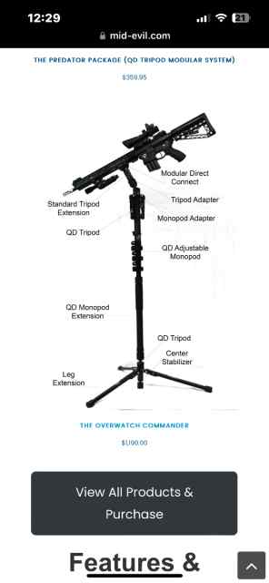 Mid-Evil  Tripod, Overwatch Commander 