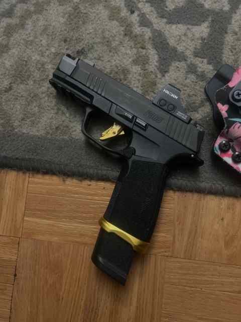Sig p365 xmacro with the radian ramjet 
