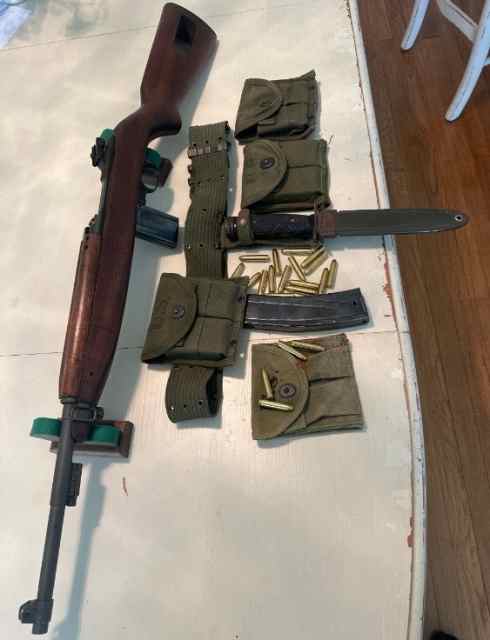 WWII Winchester M1 Carbine .30 carbine Extras