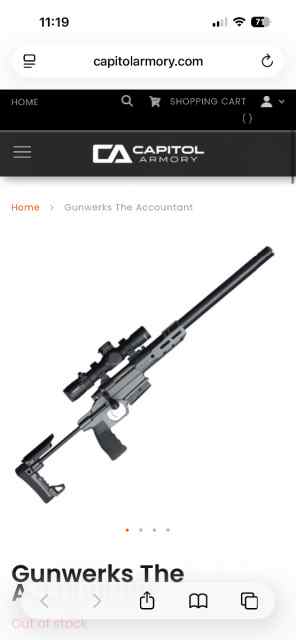 Gunwerks Accountant in 308 WIN