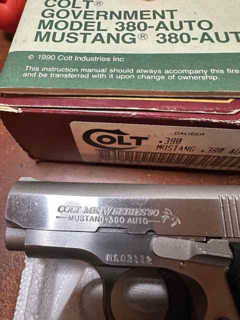 Colt 380 Mustang