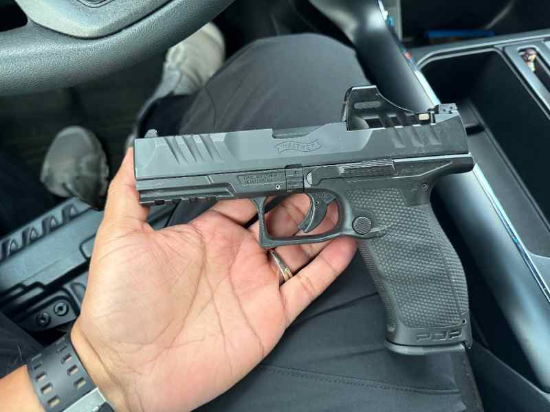 Walther PDP Full-Size with SCS PDP Grn Multi dot 