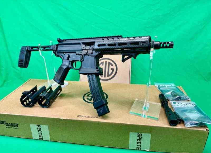 Sig Sauer MPX 9 9mm 4” &amp; 8” bbl Taran Tactical