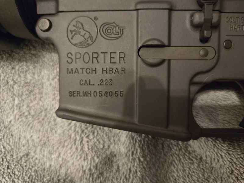 1991 Pre Ban colt match HBAR