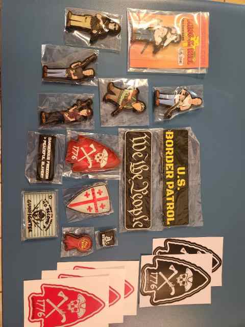 Small lot of Morale Patches King of the Hill etc.