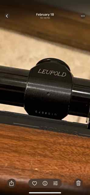 Leupold scope 