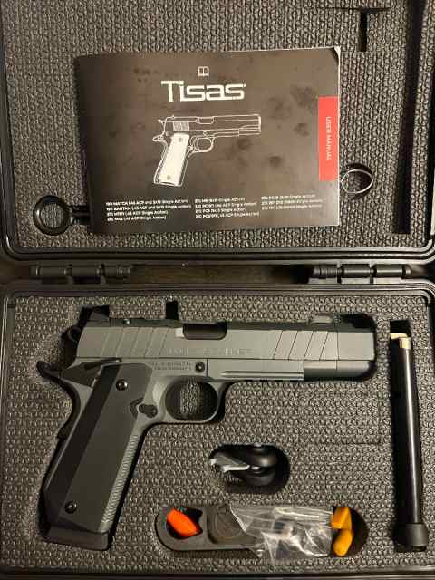 Tisas 1911 Night Stalker Comp 45acp 