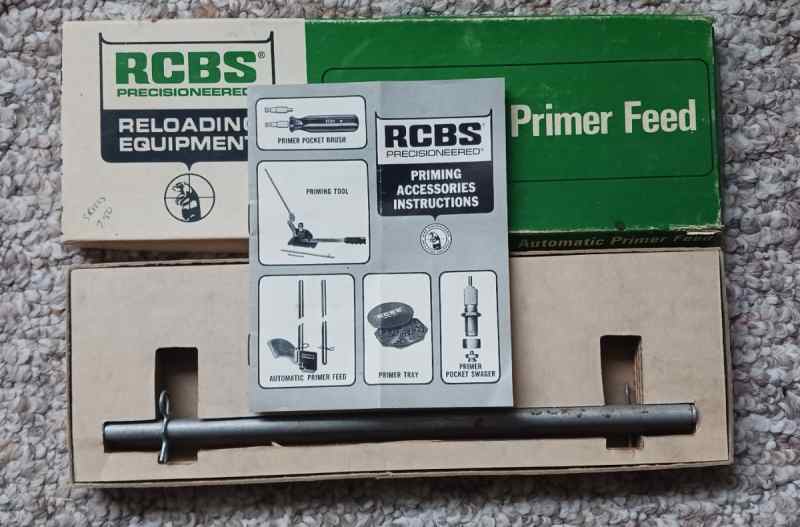 RCBS auto prime attachment for RC presses