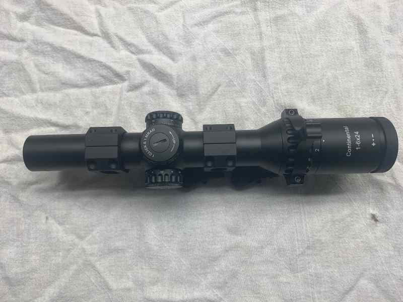 Vector Optics 1-6x24 LPVO (Mount not included)