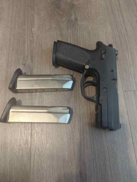 FNP 9mm trijicon sights