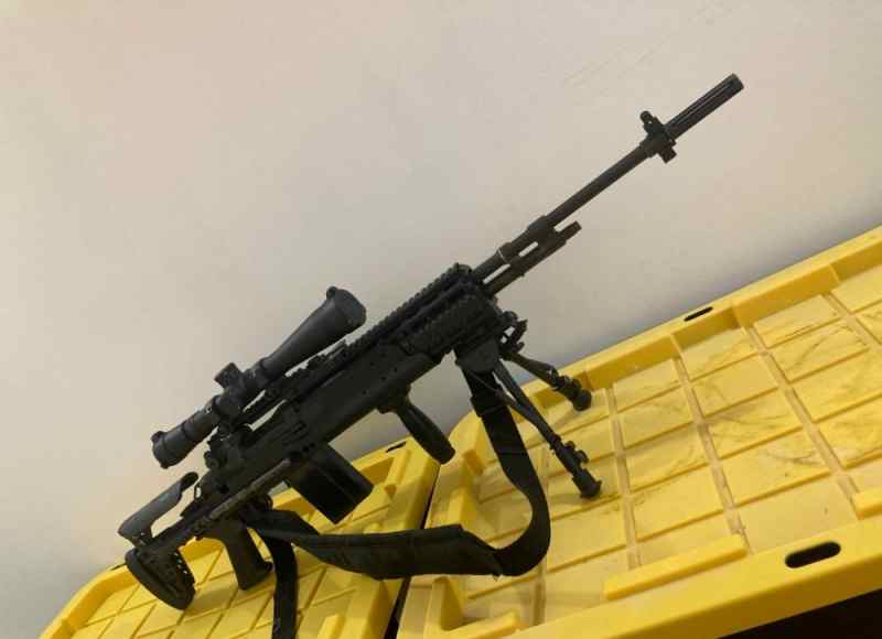 Mk14 EBR-RI Sage EBR contract chassis Leupold Mk4 