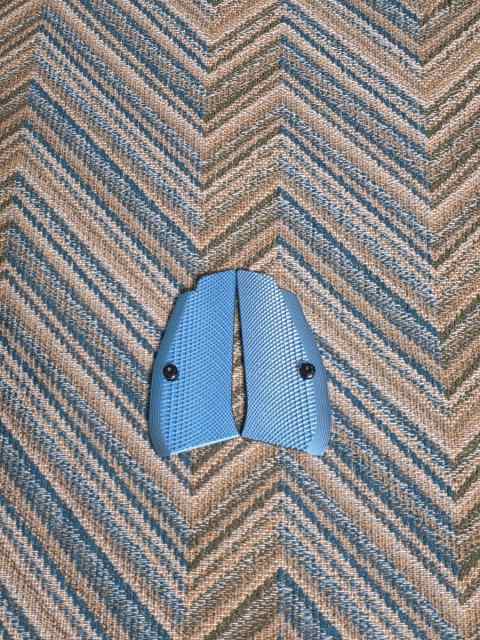 Blue CZ Aluminum Grips