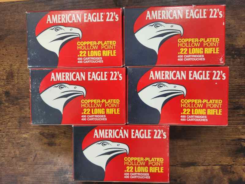 Vintage American Eagle 22lr 5 Bks- Home Defense***