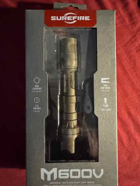 SUREFIRE M603V-TN WEAPON LIGHT WITH IR !!!