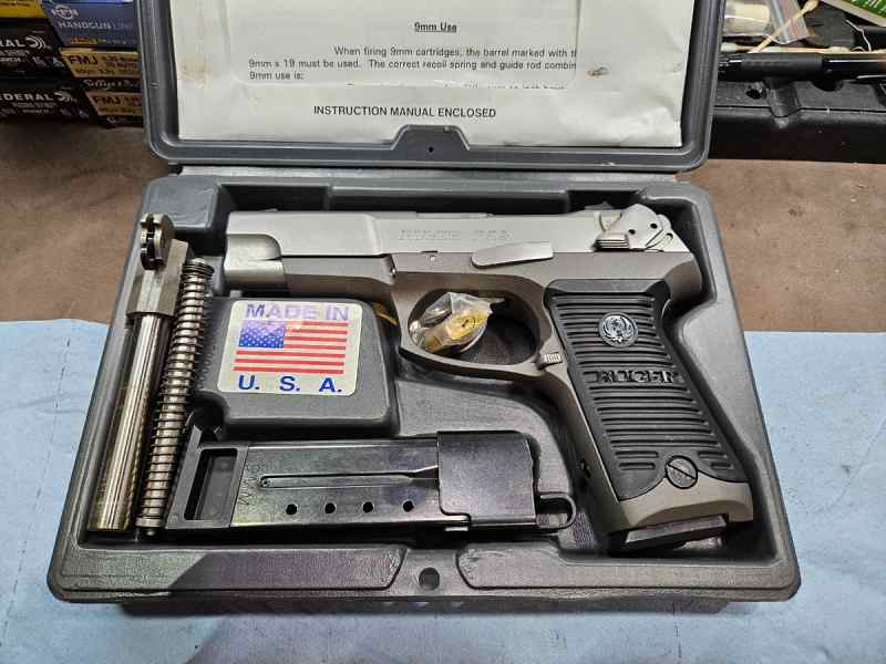 Ruger P89X - 9mm/.30 Luger convertible - $550