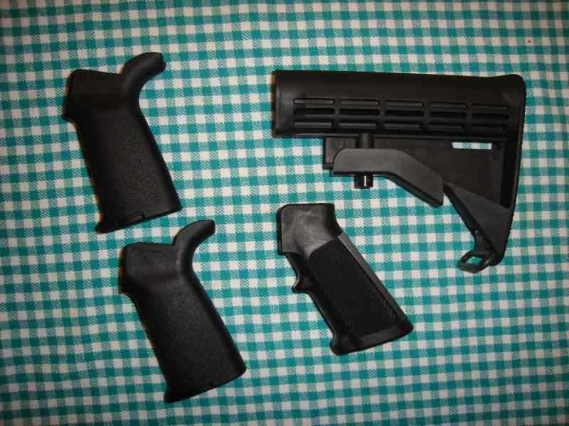 AR Grips and Stock