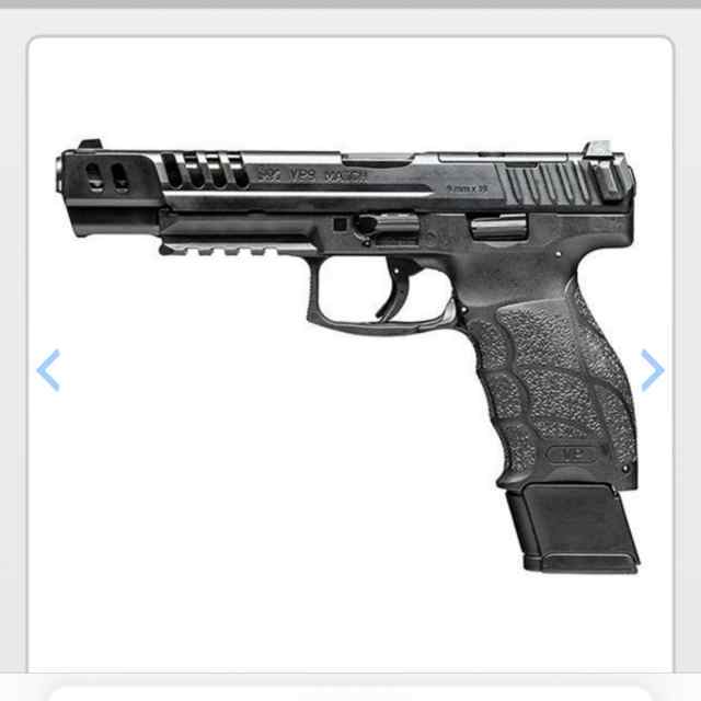 HK VP9-B MATCH OR 9MM 5.51" BLK 4 20RD