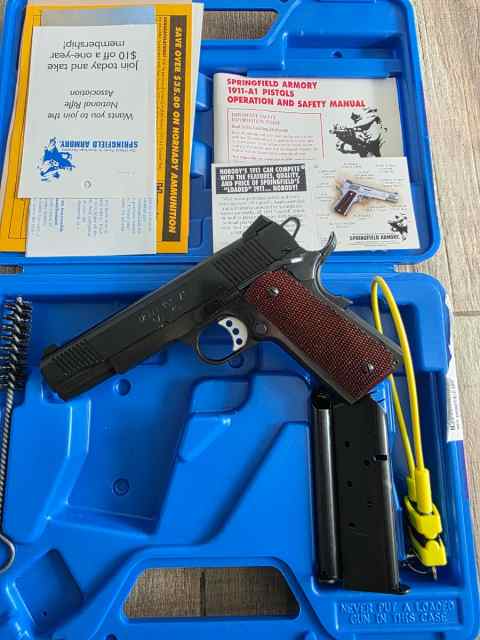 WTT/WTT Springfield Loaded 1911-A1 45acp
