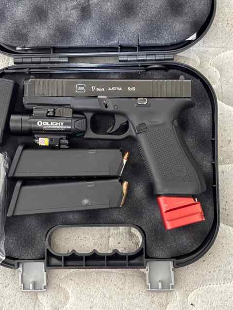 Glock 17 gen5 with binary trigger 