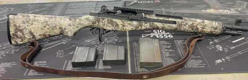 Springfield M1A SOCOM-16 Kryptek Camo - W/3 mags