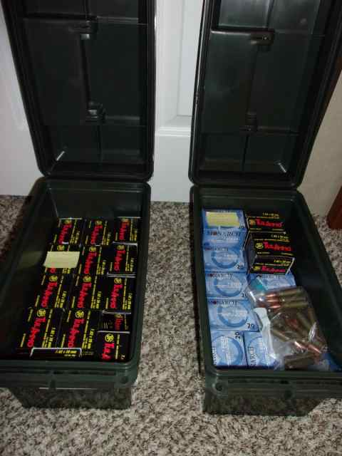 1000 Rds. of 7.62x39 Non-corrosive Ammo with Cans
