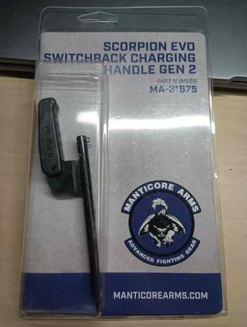 Manticore Arms Scorpion Evo XL Folding Chrg handle