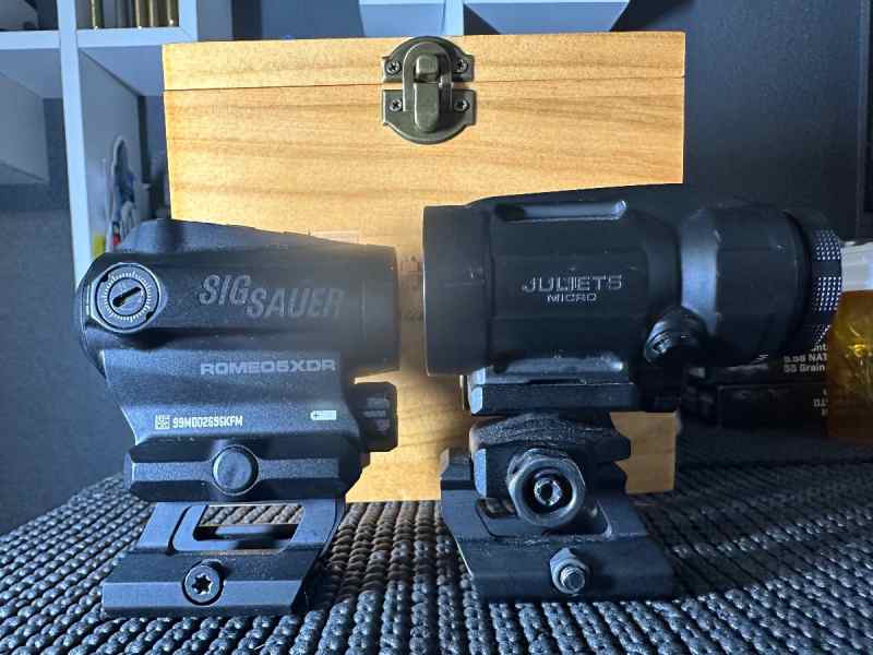 SIG SAUER ROMEO 5XDR GEN II W/ Juliet 5 magnifier