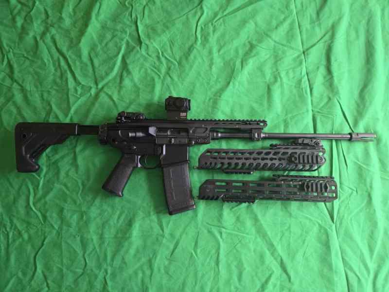 SIG MCX Gen 1 Legacy M-Lok and KeyMod Rails