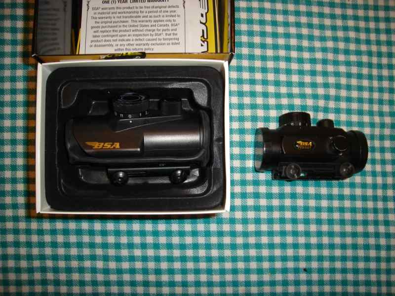 BSA RD30 Red Dot Optics