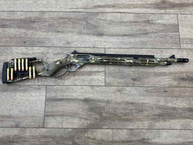 *USED* HENRY LEVER ACTION SCHIWERKS CUSTOM 45-70